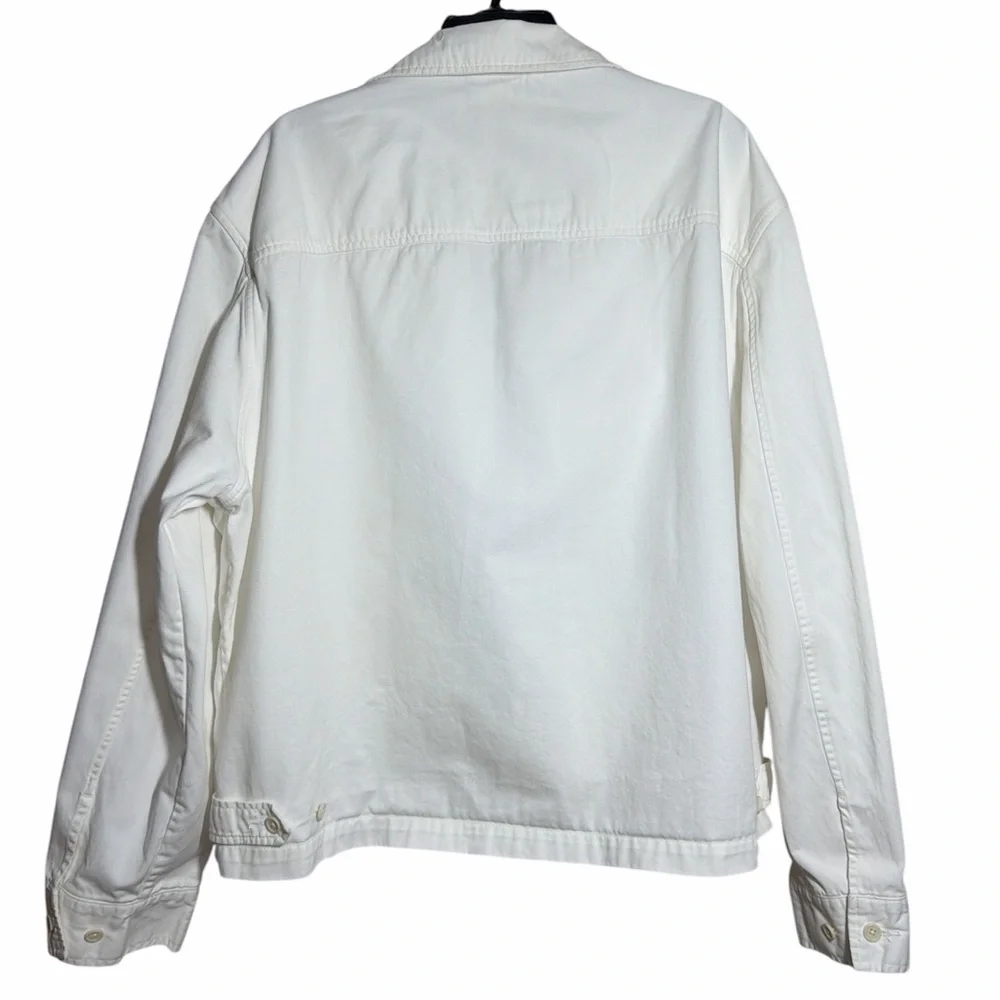 Polo Ralph Lauren Men’s‎ White Zip Cotton Bomber Jacket XXL